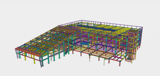 入社後は先輩が基礎からていねいに教えます。「CADって何?」という方も大丈夫!スケールの大きな鉄骨を自分で設計してみませんか。