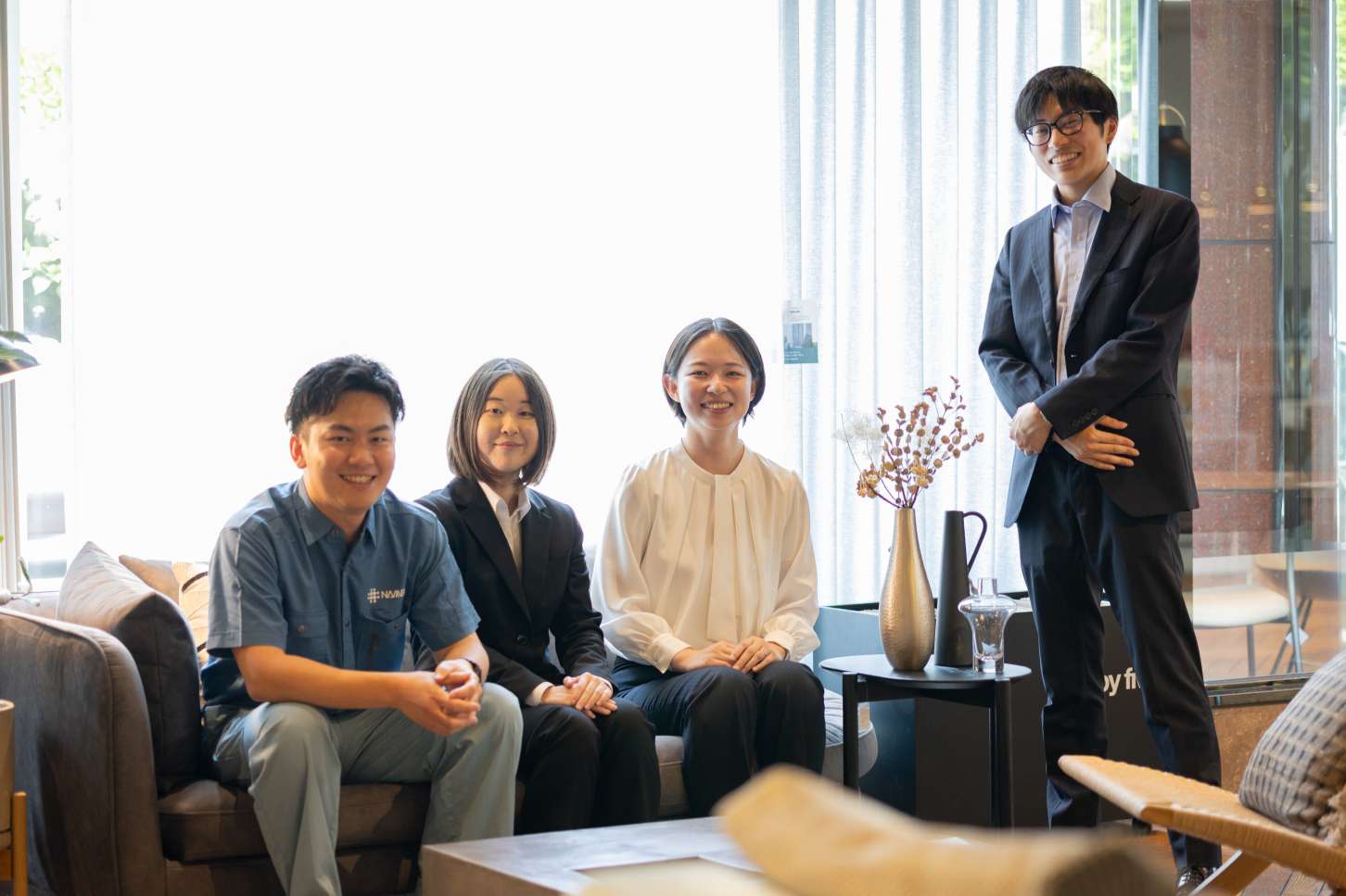 若手四人衆。