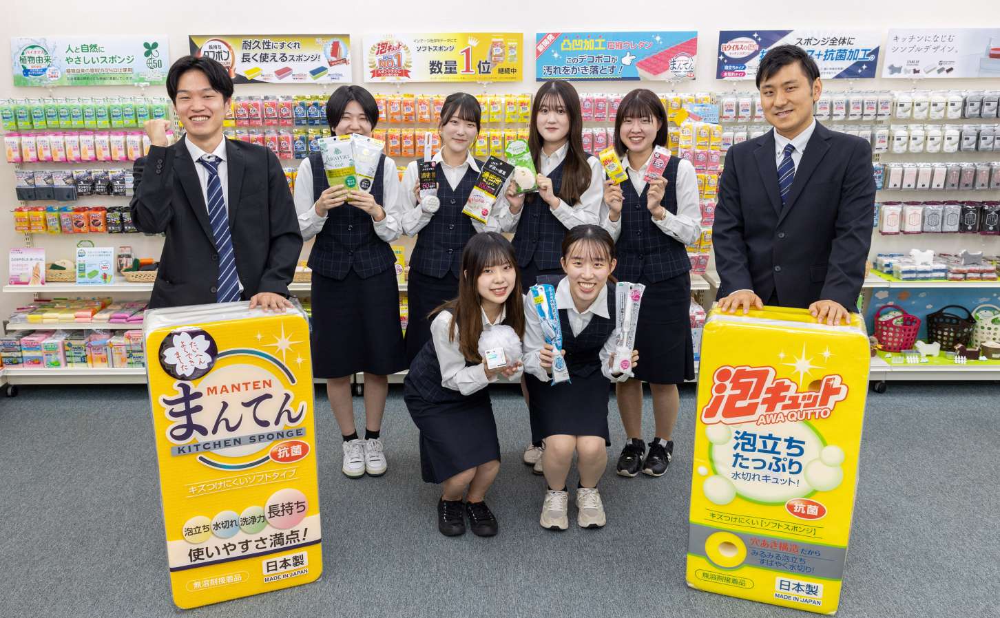 新卒社員も毎年入社！