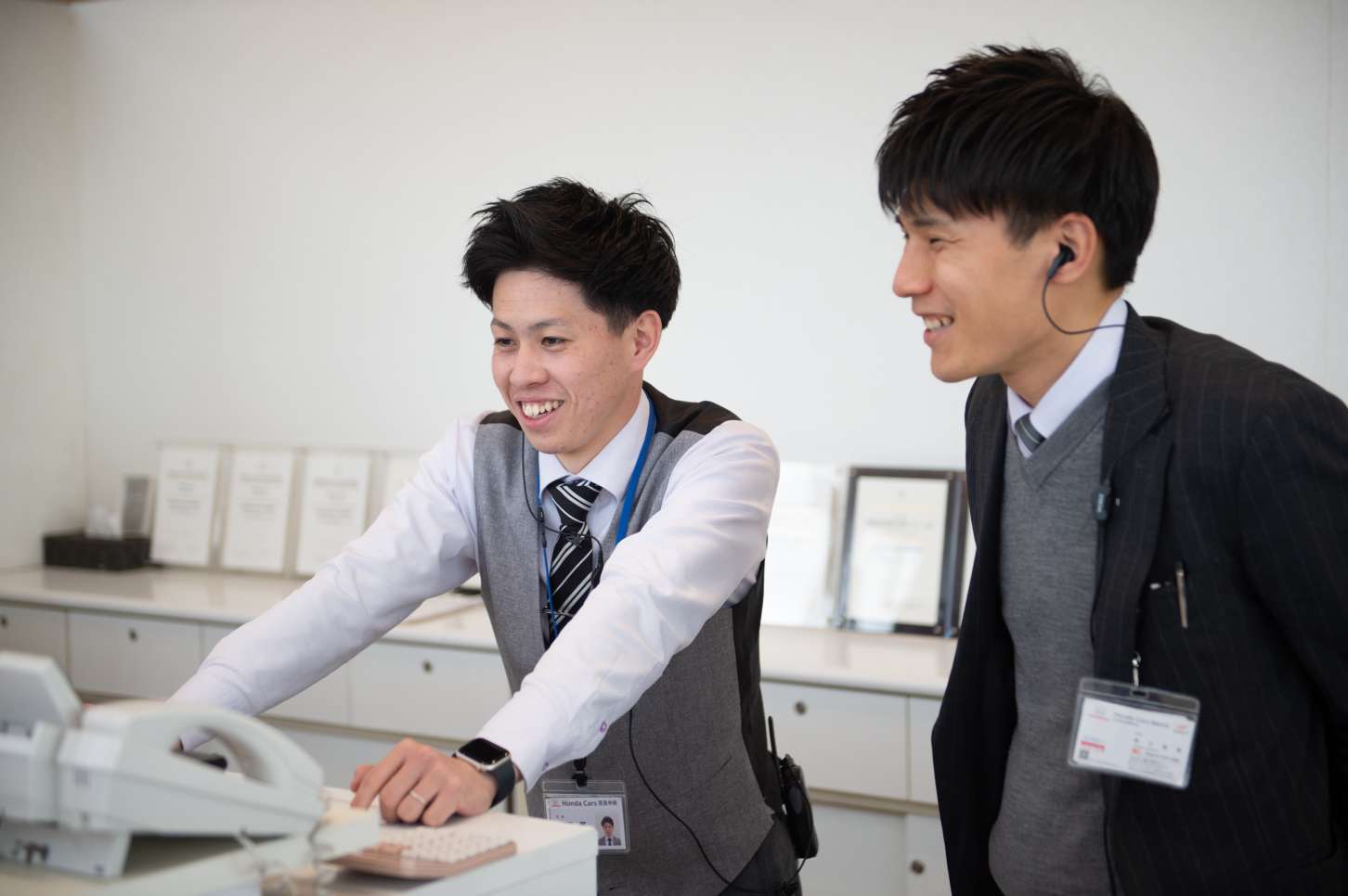 普段の様子～営業スタッフ～