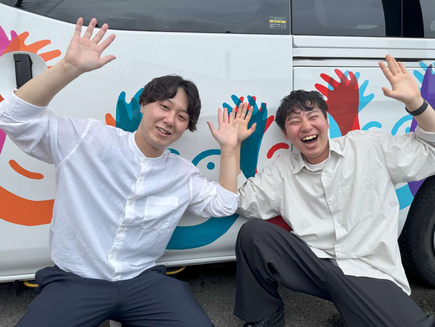 山路 琉晟（写真右）