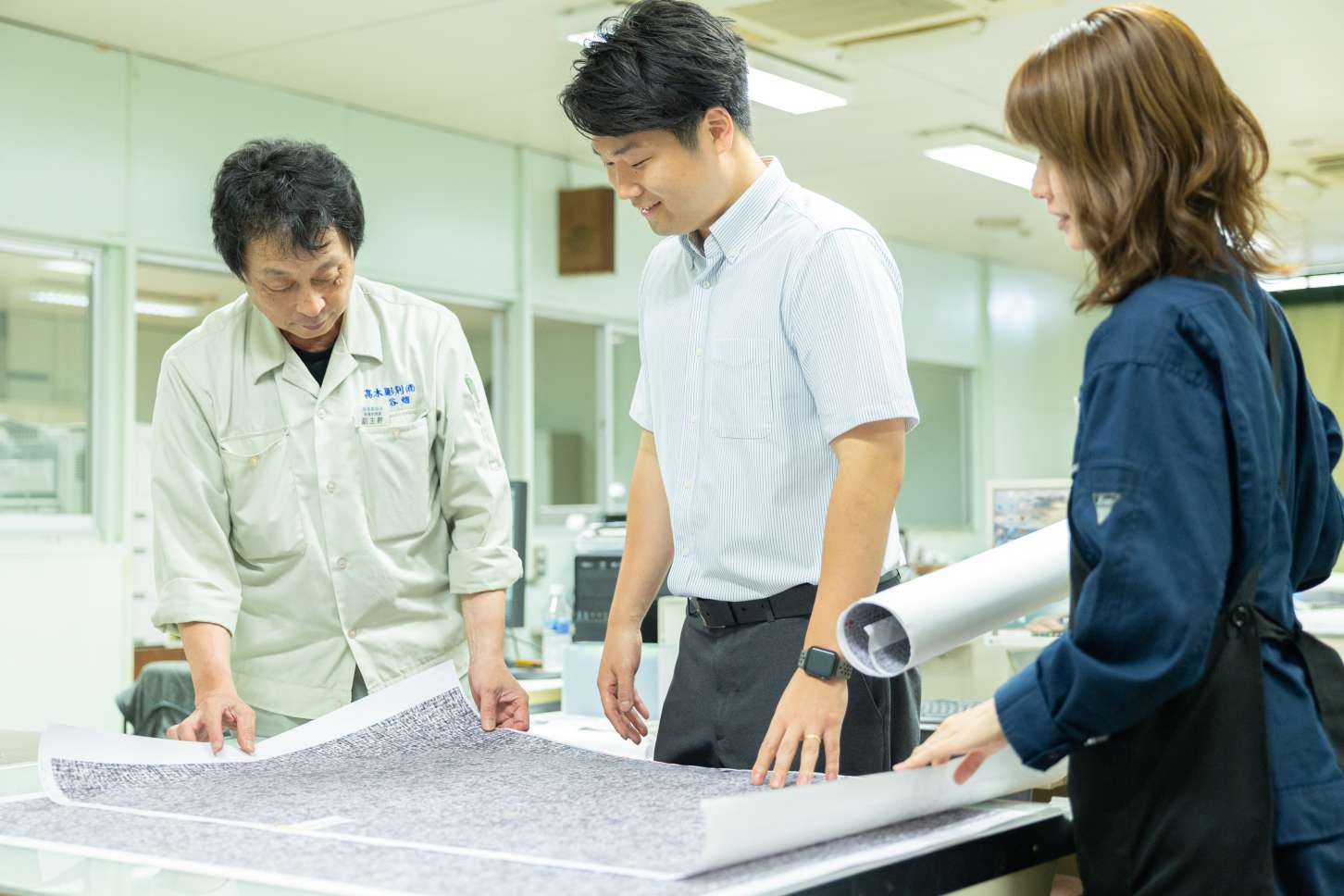 営業・総務ともに他部署との連携が欠かせません