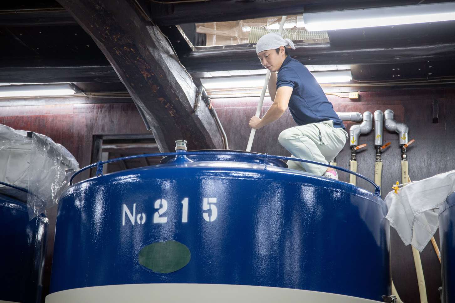 お酒の状態を日々チェック