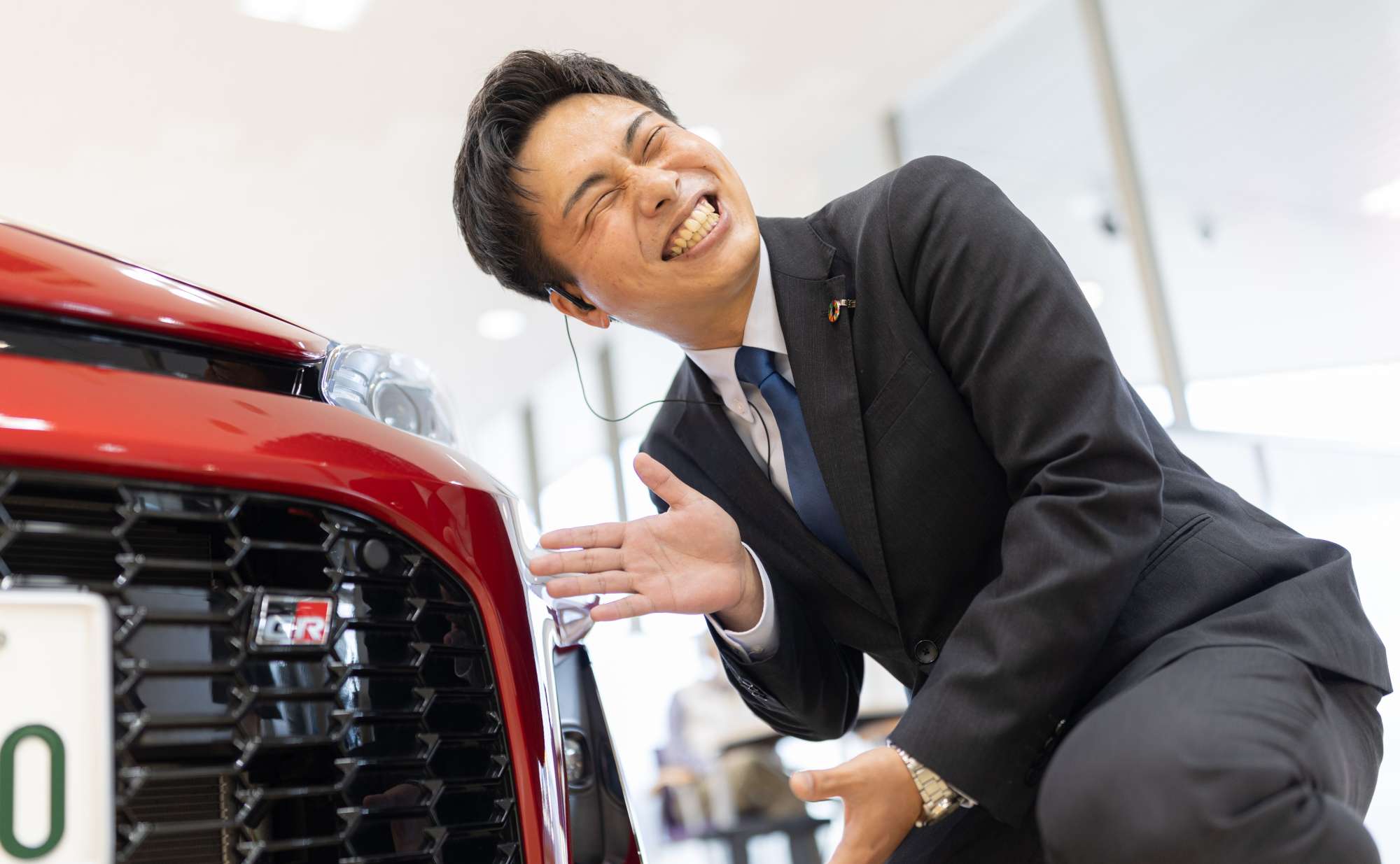 お客様応対に欠かせない笑顔がいっぱい！